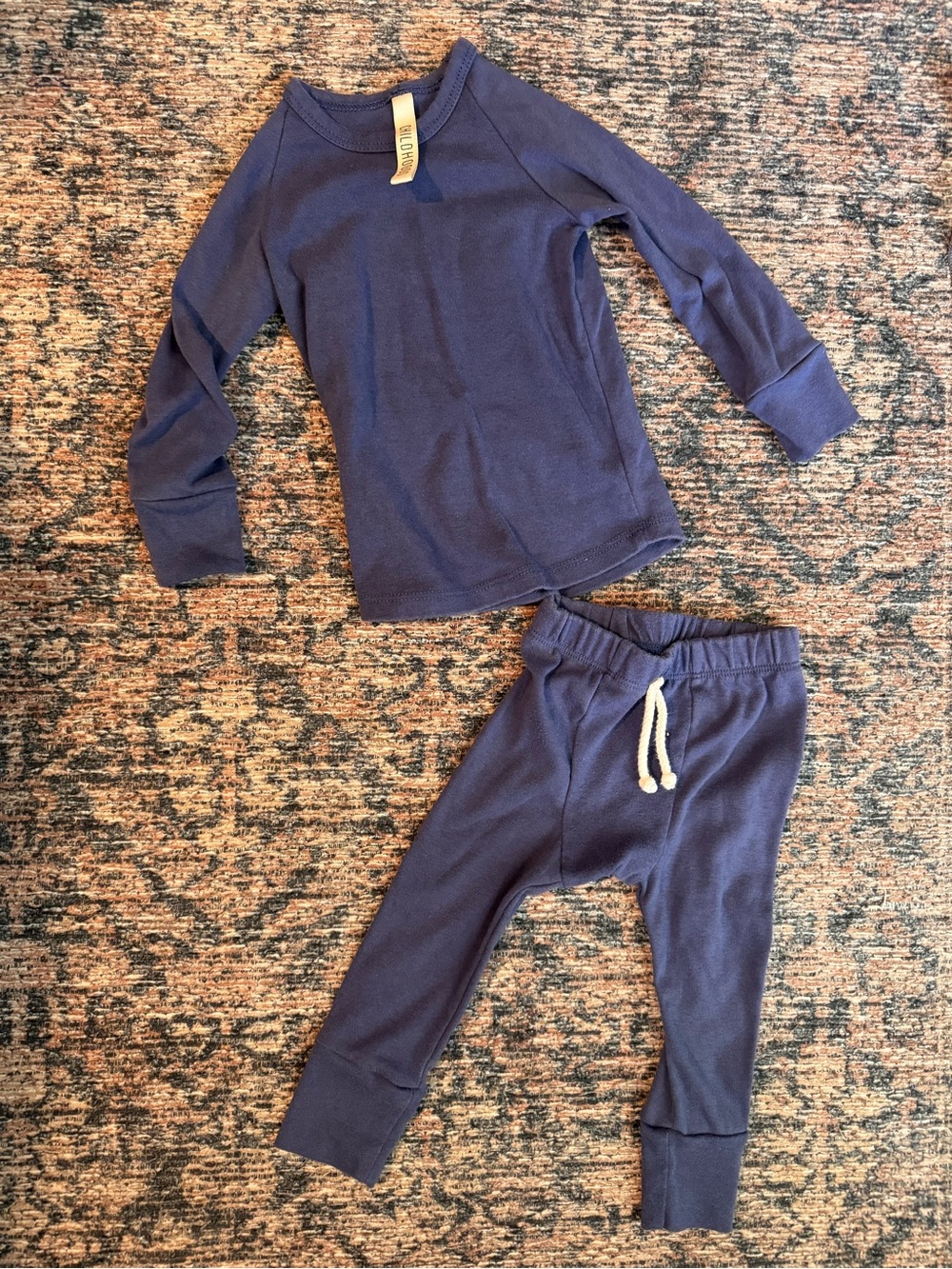 Childhoods Clothing Navy Toddler Two-Piece Set Size 12-18